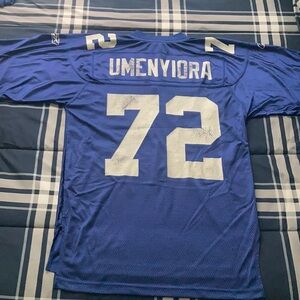 New York Giants Super Bowl 42 commemorative Jersey